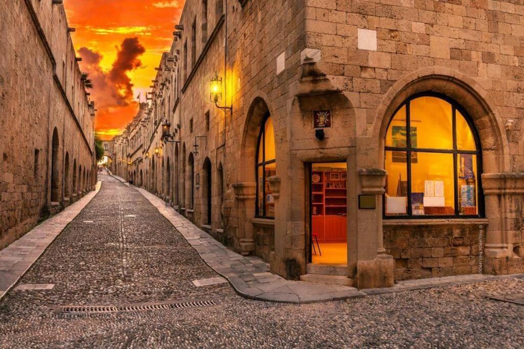 הוילה Rhodes City Anna'S House In The Old Town מראה חיצוני תמונה